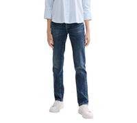 TOM TAILOR 202212 Alexa Straight Vaqueros para Mujer, Azul (10281 - Mid Stone Wash Denim), 34W / 30L