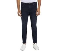 TOM TAILOR 202212 Josh Slim Vaqueros para Hombre, Azul (10173 - Dark Stone Blue Black Denim), 30W / 34L
