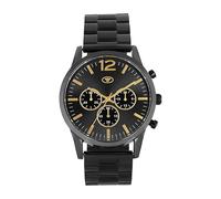 Tom Tailor 2100533 - Reloj de Pulsera con Correa de Metal para Hombre, cronógrafo, Impermeable, 3 Bares, Incluye Caja de Regalo