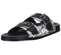 TOM TAILOR 3293602, Sandalia Mujer, Negro, 42 EU