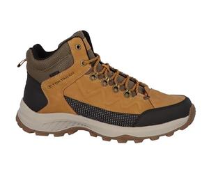 TOM TAILOR 4282802, Botas para Senderismo Hombre, marrón Claro, 42 EU
