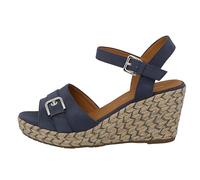TOM TAILOR 5390010024, Sandalias con cuña Mujer, Denim, 39 EU
