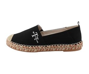 TOM TAILOR 7490250003, Mocasín Plano Mujer, Negro, 41 EU