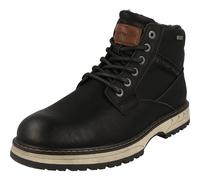 TOM TAILOR Botas con cordones marrón / negro, Talla 44