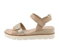 TOM TAILOR 9590270004, Sandalias con cuña Mujer, Arena, 39 EU