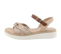 TOM TAILOR 9590350007, Sandalia Mujer, Dorado, 37 EU