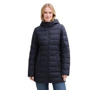 TOM TAILOR Abrigo acolchado ligero para mujer con función impermeable, Sky Captain Blue 10668 - Juego de mesa [Importado de Alemania], S