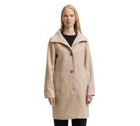 TOM TAILOR Abrigo para mujer 1047522, 38364 beige arenque, XS, 38364 - Beige Heringbone, XS