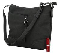 Tom Tailor Acc Imeri, Bolso Bandolera para Mujer, Negro (Schwarz), 28x25x8.5 Centimeters (B x H x T)