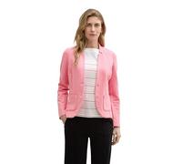 Tom Tailor Americana otomana básica con Bolsillos para Mujer, 15116 - Rosa Brillante, S