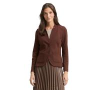 Tom Tailor Americana otomana básica con Bolsillos para Mujer, 27506 - Dark Pecan Brown, M