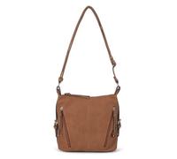 TOM TAILOR bags Caia - Bolso bandolera para mujer, coñac, 26 x 12 x 26