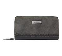 TOM TAILOR bags Elin - Monedero con cremallera para mujer, Negro (20 x 2,5 x 10,5), 20 x 2,5 x 10,5