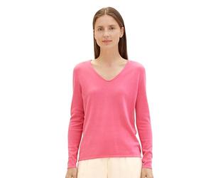 Tom Tailor Basic V-Neck, Suéter Mujer
