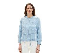TOM TAILOR Blazer 1037227, 10151/Light Stone Bright Blue Denim, 38 para Mujer