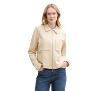 TOM TAILOR Blazer para Mujer, 35541 Summer Beige Melange, XXL