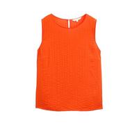 TOM TAILOR Blusa Arrugada para Mujer, 12913 - Tango Orange, 38