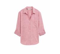 TOM TAILOR Blusa melón / blanco, Talla XL