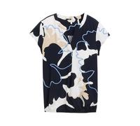 TOM TAILOR Blusa beige / marino / azul claro / blanco S beige / marino / azul claro / blanco