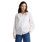 TOM TAILOR Blusa rojo vivo / blanco S-M EUR