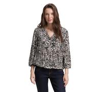 TOM TAILOR Blusa de Mujer, 38402 - Diseño de Lunares Abstractos Marinos, 48