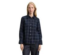 TOM TAILOR Blusa de Mujer, 39376 - Blue Printed Check, 38