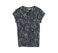 TOM TAILOR Blusa ecru / navy / azul claro / verde claro, Talla L