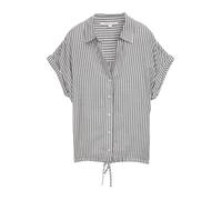 TOM TAILOR Blusa Holgada para Mujer con Estampado de Rayas, 35912 - Rayas Finas de Color Azul Marino, 38