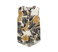 TOM TAILOR Blusa piel / miel / oliva / negro, Talla XXXL