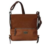 TOM TAILOR Bolso bandolera Elin para mujer, tamaño mediano, marrón coñac