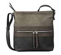 TOM TAILOR Bolso bandolera Ellen para mujer, tamaño grande, color gris