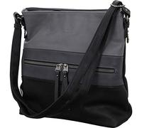 TOM TAILOR Bolso bandolera Ellen para mujer, tamaño grande, color negro