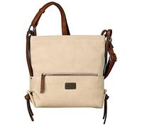 TOM TAILOR Elin - Bolso bandolera para mujer, blanco crudo, 28,5x9x26, 002714