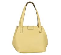 TOM TAILOR Bolso con cremallera Miri para mujer con cremallera, Amarillo Claro, 43 x 18 x 28 (LxBxH)