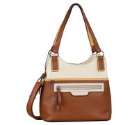TOM TAILOR bolso de bandolera Jule Zip Shopper L Mixed Cognac