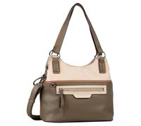 TOM TAILOR bolso de bandolera Jule Zip Shopper L Mixed Taupe