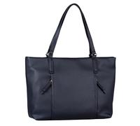 TOM TAILOR Bolso de hombro Beca para mujer con cremallera, tamaño grande, color azul