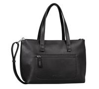 TOM TAILOR Elis - Bolso bandolera con cremallera para mujer, tamaño mediano, color negro, Negro, medium, Essential