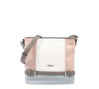 TOM TAILOR Bolso de hombro 'Juna' gris / taupe / rosa / blanco One Size gris / taupe / rosa / blanco