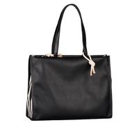 TOM TAILOR Kama - Bolso bandolera para mujer, con cremallera, grande, color negro, Negro, moderno