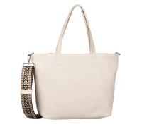 TOM TAILOR Bolso de hombro Palina para mujer con cremallera, tamaño grande, color blanco