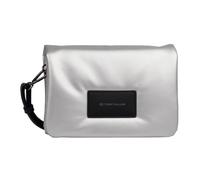 TOM TAILOR Bolso de hombro Patti con solapa para mujer, tamaño pequeño, plateado