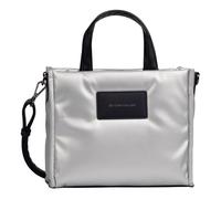 TOM TAILOR Bolso de hombro Patti para mujer, tamaño pequeño, plateado, con cierre de cremallera