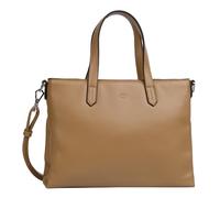 TOM TAILOR Bolso de hombro Poppy para mujer con cremallera, tamaño mediano, marrón