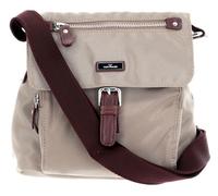 TOM TAILOR Bolso de Hombro Rina con Solapa para Mujer, tamaño pequeño, Color Beige
