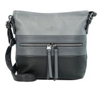 TOM TAILOR Bolso de hombro 'Ellen' azul paloma / gris / negro One Size azul paloma / gris / negro