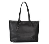 TOM TAILOR Bolso tipo bandolera grande para mujer Nara, color negro, con cierre