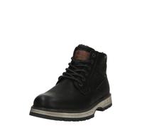 TOM TAILOR Botas con cordones marrón / negro, Talla 45