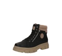 TOM TAILOR Botines con cordones marrón / negro 37 marrón / negro