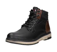 TOM TAILOR Botines para hombre, 1580010001, color negro, talla 44 EU, Negro, 44 EU